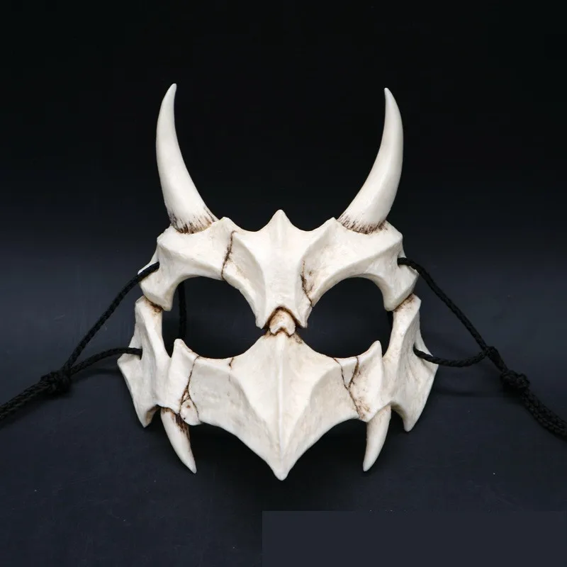 Прямая поставка, косплей, маска из смолы, маска японского дракона, маска из экологически чистого и натурального латекса, маска для животных, Вечерние Маски для животных
