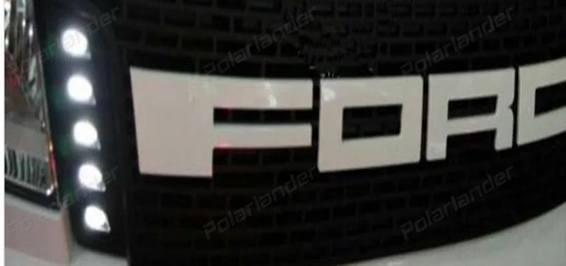 Передняя решетка для ford светодиодный гоночный гриль пикап 2012- решетка ranger гриль ABS черный для Ranger