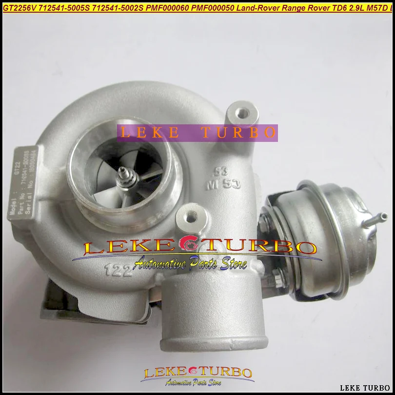 GT2256V 712541-5005S 712541-5002S PMF000060 PMF000050 Land-Rover Range Rover TD6 2.9L M57D L30 (5)
