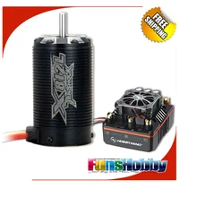 RC 1/8 Off Road Super Permium Power Combo INCL.Tenshock X812L Sensor Motor&Hobbywing XERUN XR8 PLUS ESC for Buggy Competition