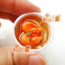 Мини-кукольный домик мини-мебель модель креветки поверхности аксессуары