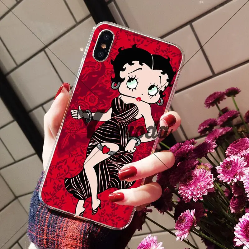 cartoon cute Betty boop
