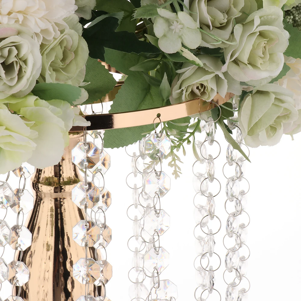 20x52 см хрустальные подсвечники, металлические подсвечники, ваза для цветов, столешница для мероприятий, Цветочная стойка, дорожное украшение для свадьбы
