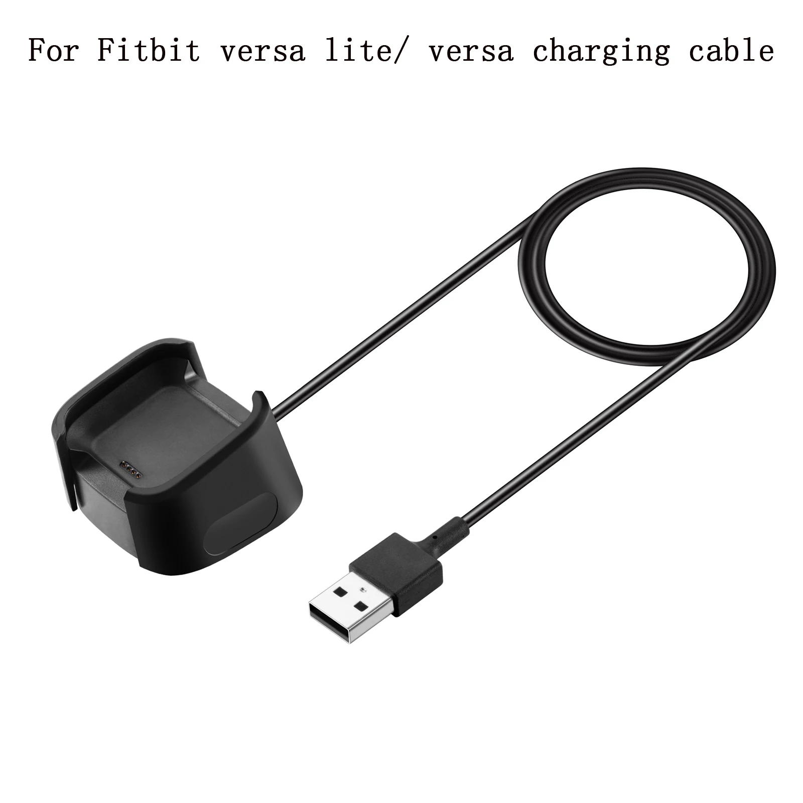 

Replaceable USB Charger For Fitbit Charge2 Smart Bracelet USB Charging Cable for fitbit versa band 2 / versa Wristband Adapter