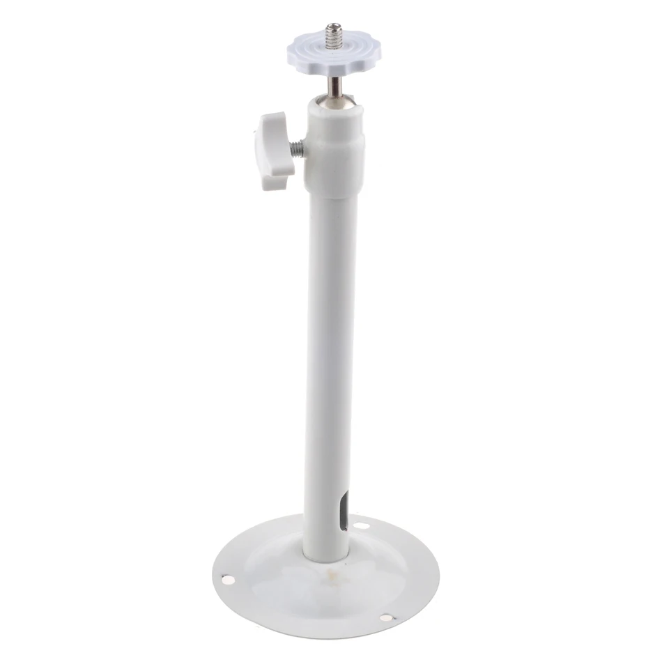 GADINAN Metal Wall Ceiling Mount Stand Camera Bracket White 23cm for CCTV Security IP Camera