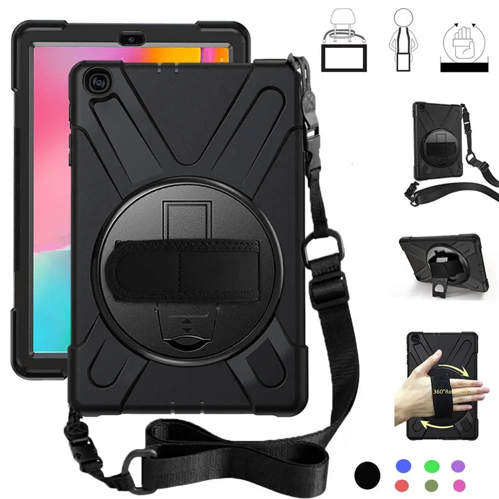 Чехол для Samsung Galaxy tab A 10 1 2019 дюймов женский ремень рук плечевой защитный прочный
