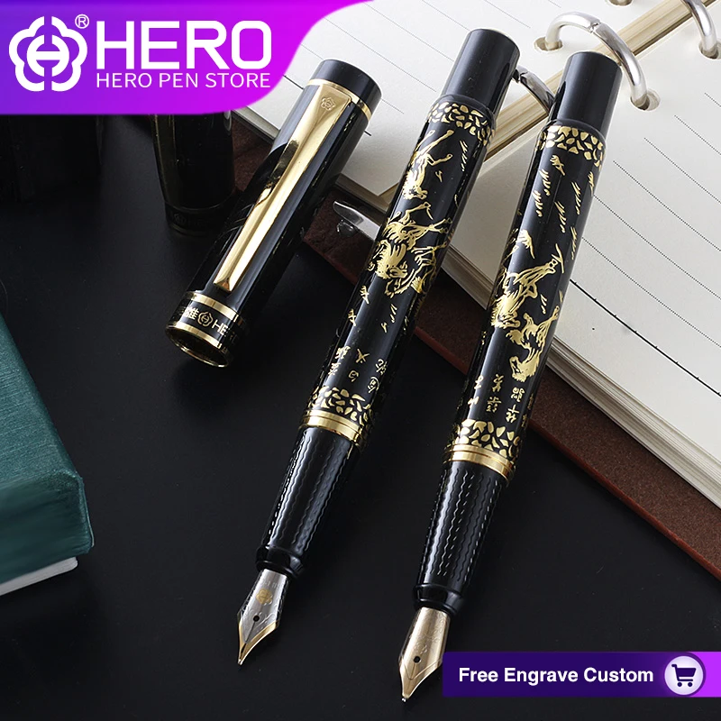Hero Fountain Pens Classical Business Office Authentic Writing Iraurita