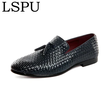 

Plus Size 38-48 Men's Casual Loafers Slip On Breathable Light Men Boat Shoes Fashion Comfortable Tassels Driving Shoes Men