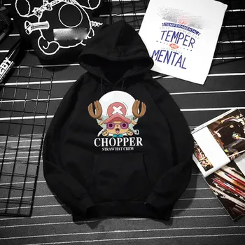 

Thicken Shingeki no Kyojin one piece luffy berber jacket hoodie pullover coat