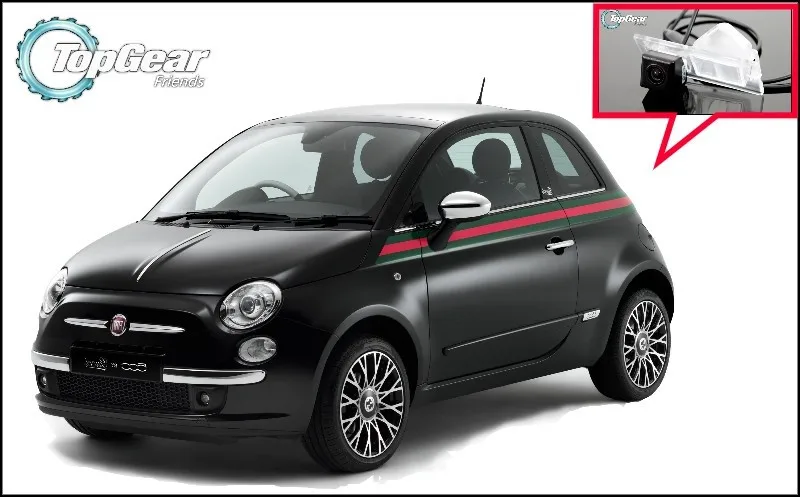 Автомобильная камера для Fiat New 500 500C 500 S Abarth 2007~ Высококачественная камера заднего вида для PAL/NTSC | CCD с RCA