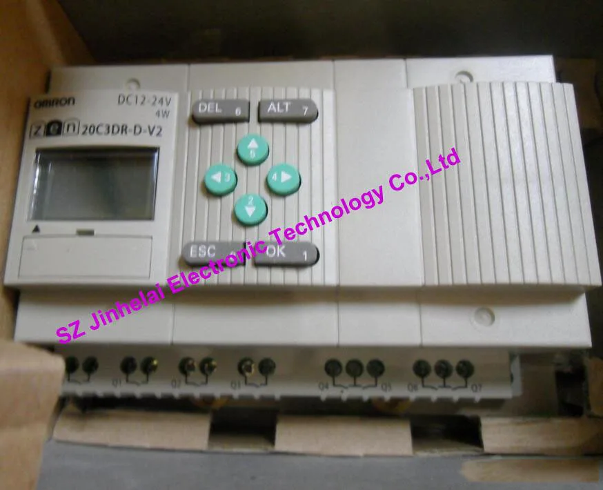 

100%Authentic original ZEN-20C3DR-D-V2 OMRON Programmable relay DC12-24V