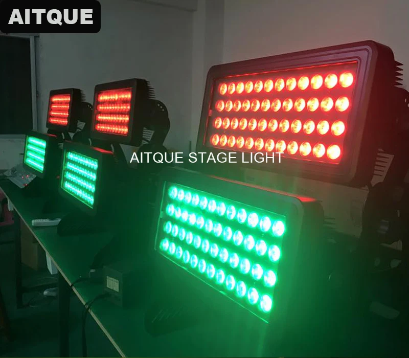 

6lot Event waterproof Led wash lights outdoor 96x10w rgbw city and color wall washer led outdoor led city color light