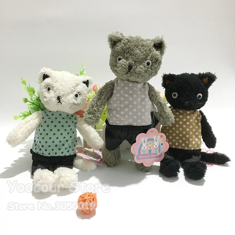 Muñecos de peluche de gatos Kawaii, animales de peluche, juguetes suaves para novia, niñas, regalos de cumpleaños y Navidad