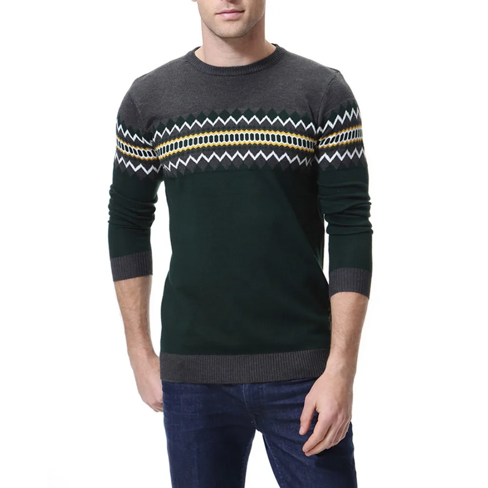

2019 New Spring Autumn Men'S Sweater Men'S Turtleneck Solid Color Casual Sweater Men's Slim Fit Brand Knitted Pullovers