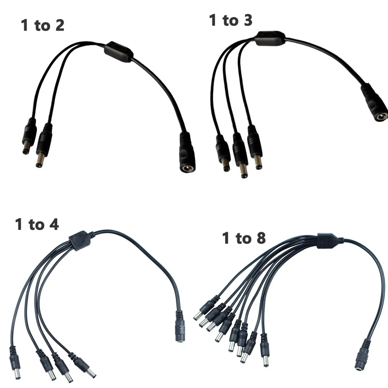 1 шт. адаптер для светодиодной ленсветильник 5 5*2 1|led strip 3528 power|power jackled power |