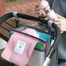 Новая детская коляска сумка подгузник-Мумия сумка подвесной органайзер для хранения детская дорожная бутылка для комления молоком сумки
