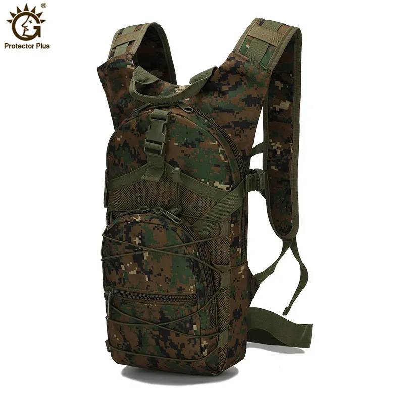 15L Tactical Backpack 800D Oxford Molle Military Hiking Bicycle Backpacks Outdoor Sports Cycling Climbing Camping Bag Army
