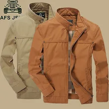 AFS JEEP брендовая хлопковая Осенняя тактическая куртка для мужчин Повседневная Мужская s куртка ветровка военная jaqueta masculina размера плюс 3XL
