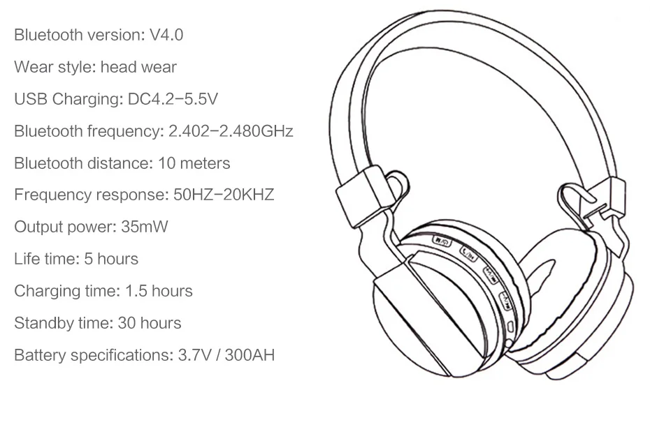 BT-008 Беспроводная гарнитура наушники кожаные наушники Bluetooth Складные HIFI микрофон FM карта памяти беспроводная гарнитура