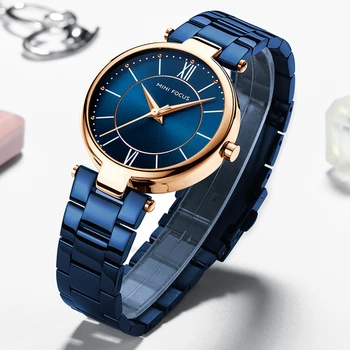 MINIFOCUS Fashion Women Watches Top Brand Luxury Designer Waterproof Lady Watch For Woman Quartz Watch Women Female Wristwatch swatch watch the lady series leisure fashion quartz female watch lw162