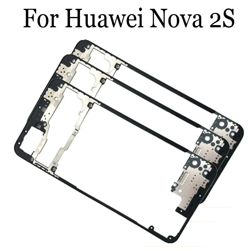 

Front Housing Chassis Plate LCD Display Faceplate Frame (No LCD) For Huawei Nova 2S Middle Frame Housing For Huawei Nova 2 S