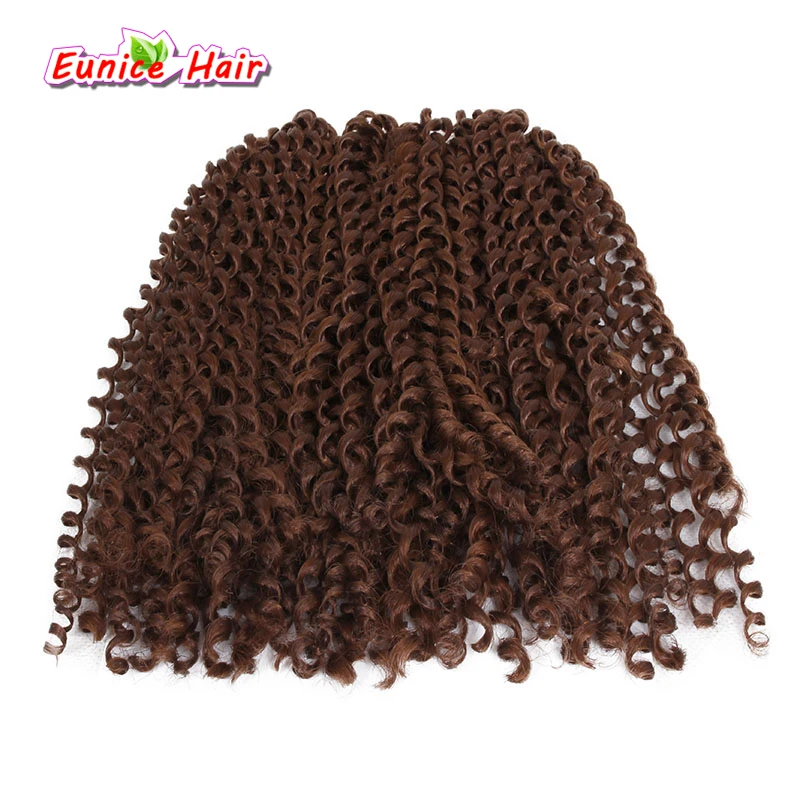 Ombre серый плетение волос 10 inch Freetress волна воды глубоко волос Freetress Джерри curl Синтетические волосы расширение странный вьющиеся крючком