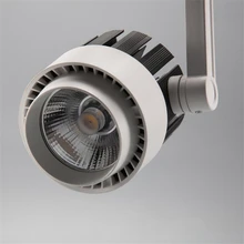 8 шт. удара свет следа 15 Вт белый потолок трек светодиодный прожектор 15 Вт LED Light Rail AC85-265V