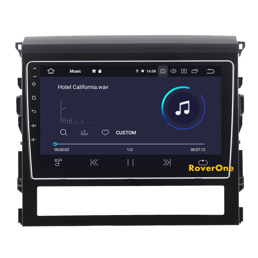 Best For Toyota Land Cruiser 2016 Android 9.0 Auto Car Radio Stereo GPS Navigation Sat Navi Media Multimedia System PhoneLink 16