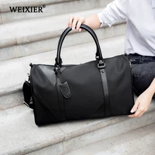 WEIXIER Men Travel Bags Fashion Nylon Big Travel Handbag Capacity Luggage Travel Duffle Bags Folding Trip Bag Large Nylon Totes WEIXIER Men Travel Bags Fashion Nylon Big Travel Handbag Capacity Luggage Travel Duffle Bags Folding Trip Bag Large Nylon Totes