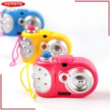 3 шт./лот игрушка Камера милые детские развивающие Свет Проекция 9 фотографии Камера игрушка Рождество подарок на день рождения забавные игрушки для малышей