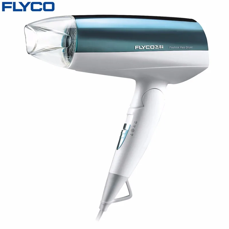 Flyco FH6260 фен профессиональный Secador De Cabelo Профессиональный сеше шевроу с насадками Складная ручка горячий и холодный ветер