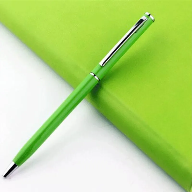 Школьные канцелярские товары многоцветная Mb роликовая ручка 1 шт. высокое качество ядро металлическая шариковая ручка вращающаяся металлическая старая масляная ручка
