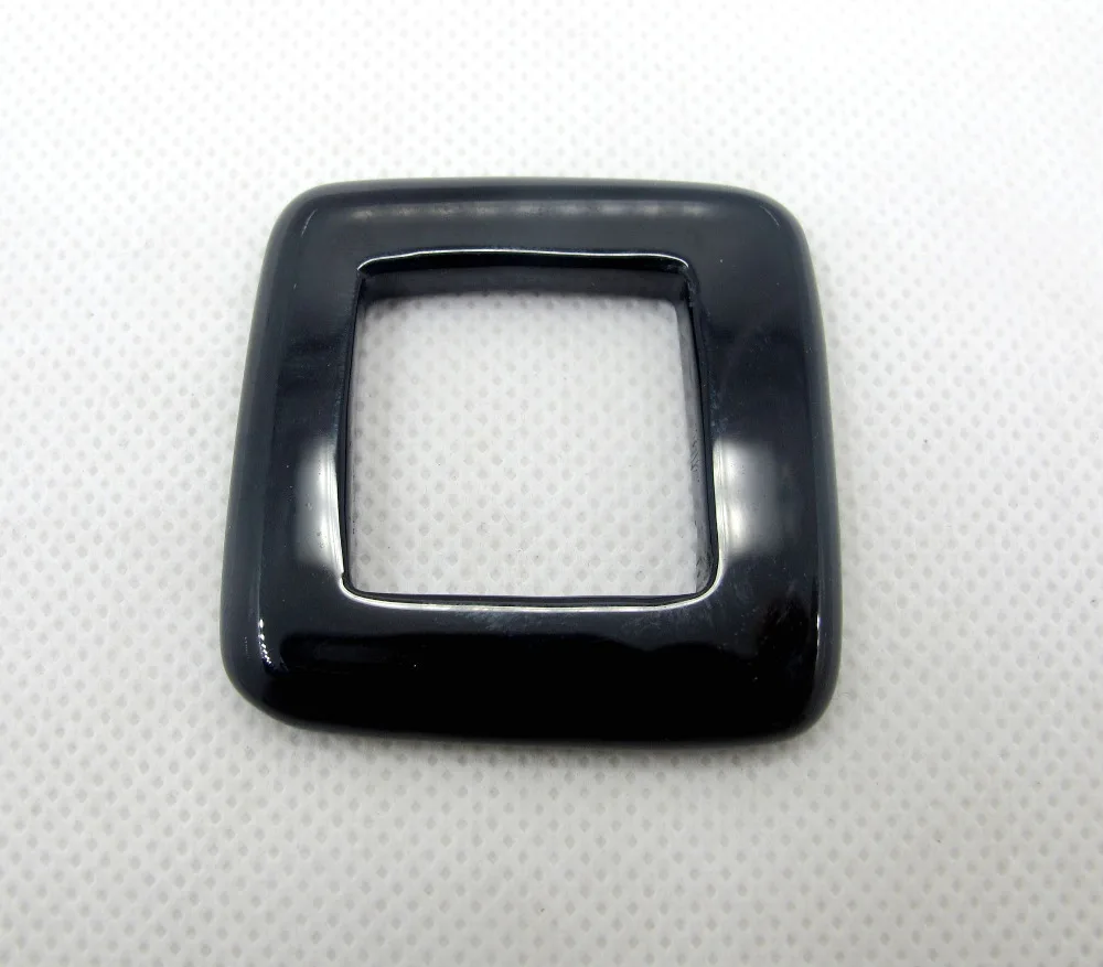 

Natural Black Agat e Onyx Gem Stone Jewelry Pendant Mixed Rectangle Square Pendant 5pcs/lot