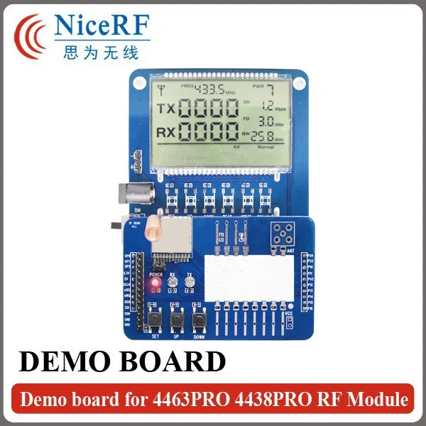 Demo board for 4463PRO 4438PRO RF Module