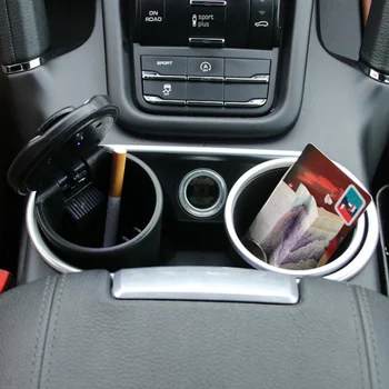

Car Ash Tray Ashtray Storage Cup With LED For Skoda Octavia A2 A5 A7 Fabia Rapid Superb Yeti Roomster