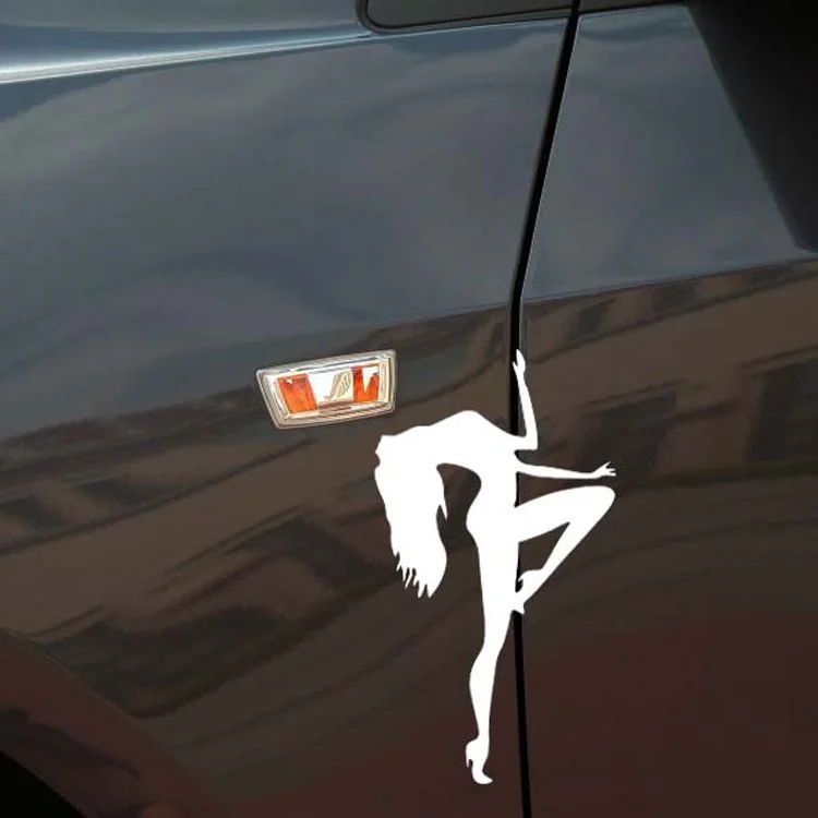 Стальные наклейки на двери автомобиля для танцев шесте 2 размера|stickers jdm|stickers