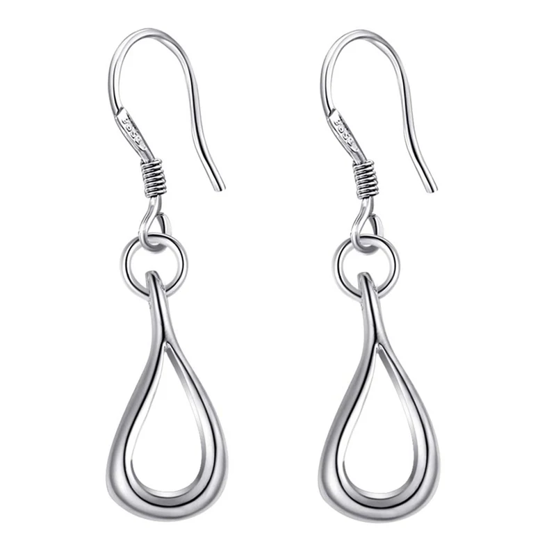 

Fashion Jewelry Water Drop Earrings For Women Silver Pendant Earrings AE210