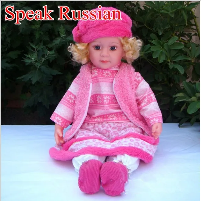 Fast delivery NEW 2014 Smart baby speak Russian Will say the story Can sing doll dolls for girls electronic toys birthday gift | Игрушки и