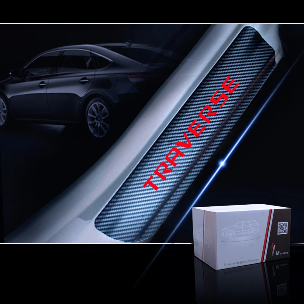 Для Chevrolet TRAVERSE Накладка на порог двери Входная защита автомобиля пороги порога
