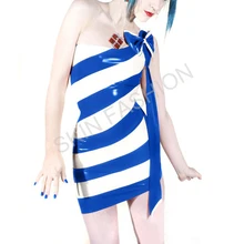 Дизайн латексный Женский вязаный костюм