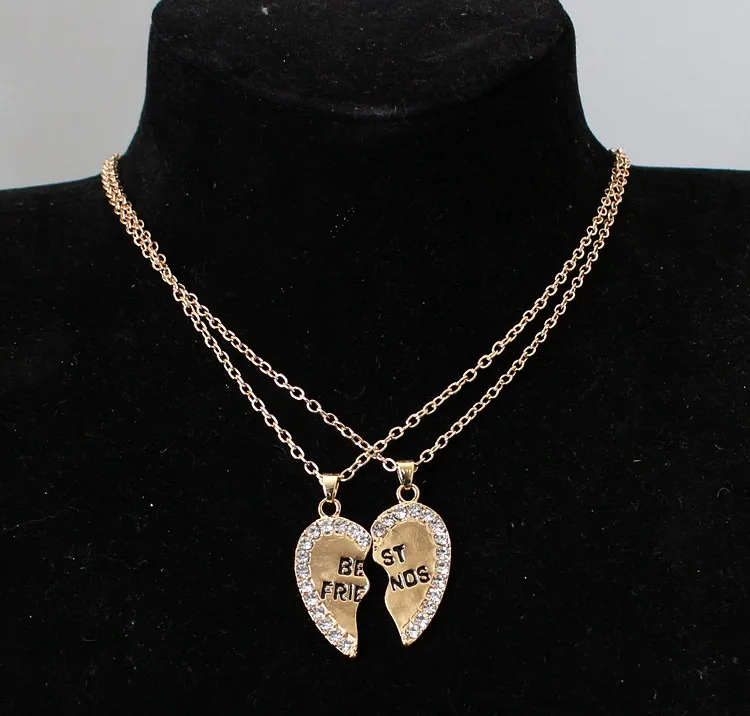 Новинка 2020 модное женское ожерелье 2 в 1 с подвеской виде сердца|fashion necklace|necklace