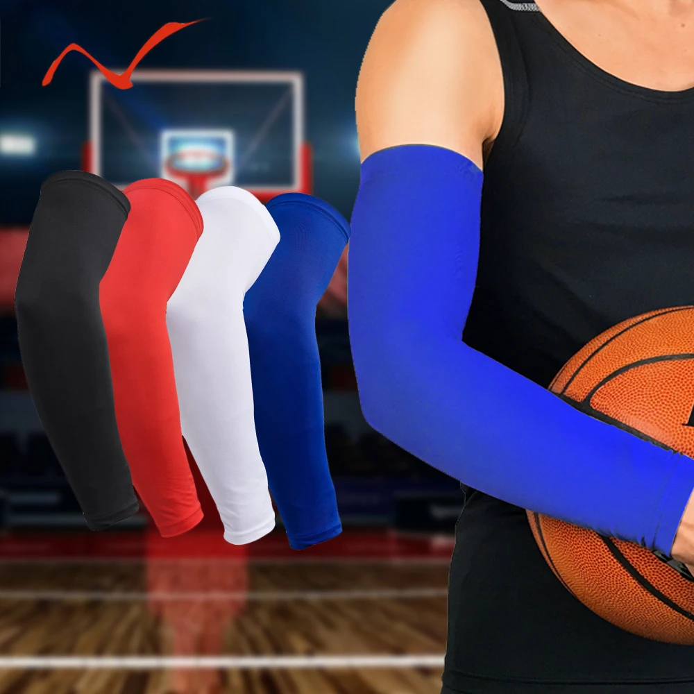 

1PCS Breathable Sports Elbow Protectors Crashproof Basketball Elbow Pads Brace Support Guards Pads Arm Sleeve Warmers