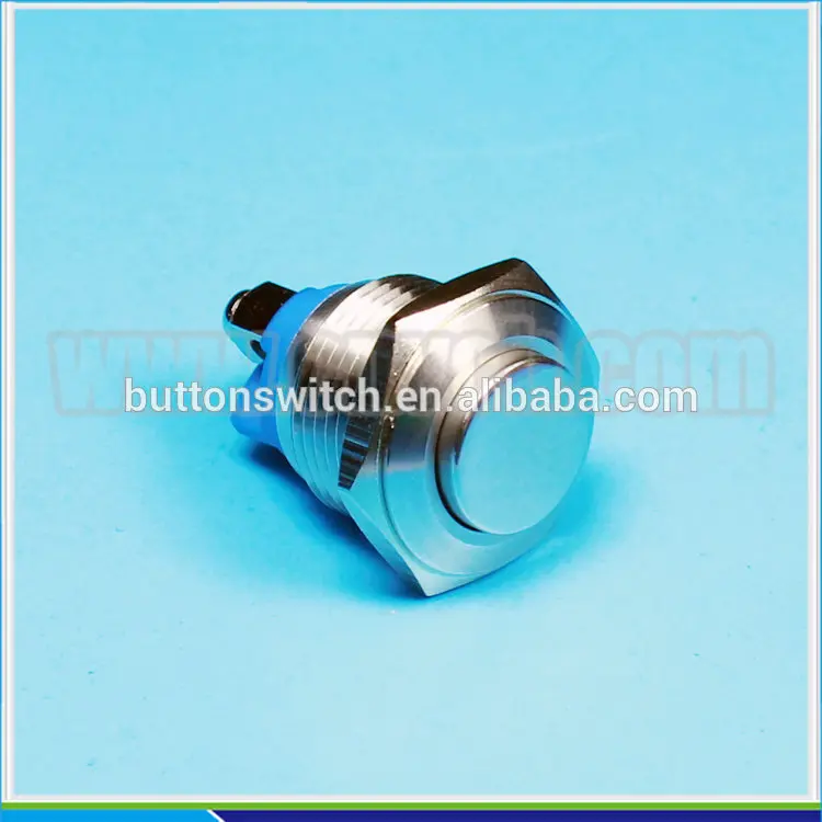 1604 IP67 16mm momentary screw terminal stainless steel High riser switch