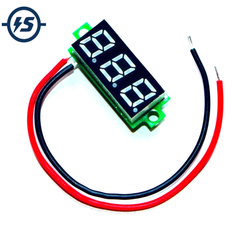 

Digital Temperature Sensor IC Tester Thermometer 0.28 Inch Red Mini LED Display Module for DS18B20 -55~125 Celsius DC 4-28V