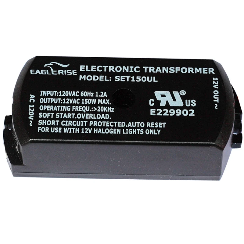 Eaglerise 60W 75W 105W 150W Electronic Transformer AC110V to AC12V G4