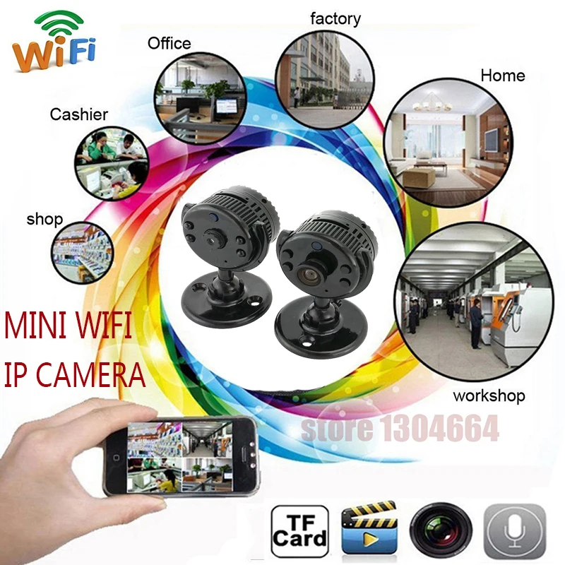 

Full HD 720P P2P Mini Wifi Infrared night vision IP Camera video security Home Security IP Camera Surveillance Mini IP CCTV Cam