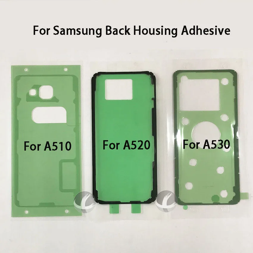 1 шт. Батарея крышка Стикеры для samsung Galaxy A3 A310 A320 A5 A510 A520 A530 A7 A710 A720 клейкая задняя сторона