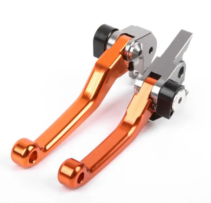 Для шерко SEF-R 250 300-/SEF-R 450- CNC Pivot сцепление кроссового мотоцикла тормозные рычаги мотокросса внедорожные - Цвет: Orange