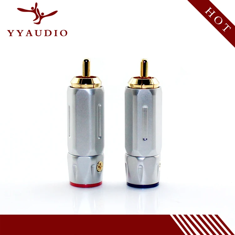 YYAUDIO США Liton Чистая медь позолоченный RCA адаптер 4 шт.|adapter us|us adapteradapter rca |