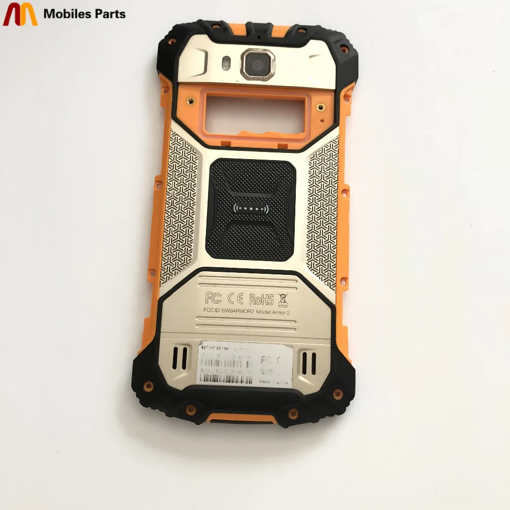 Защитная крышка аккумулятора б/у + стеклянный объектив камеры для Ulefone Armor 2 MTK6757 Octa